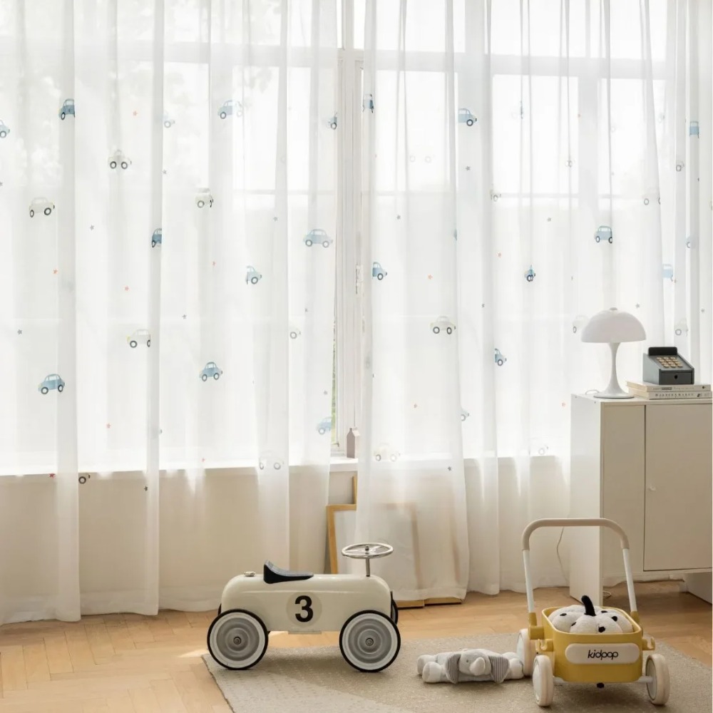 Modern Children's Room Cartoon - огляд і ціна Blackout Curtain Nursery