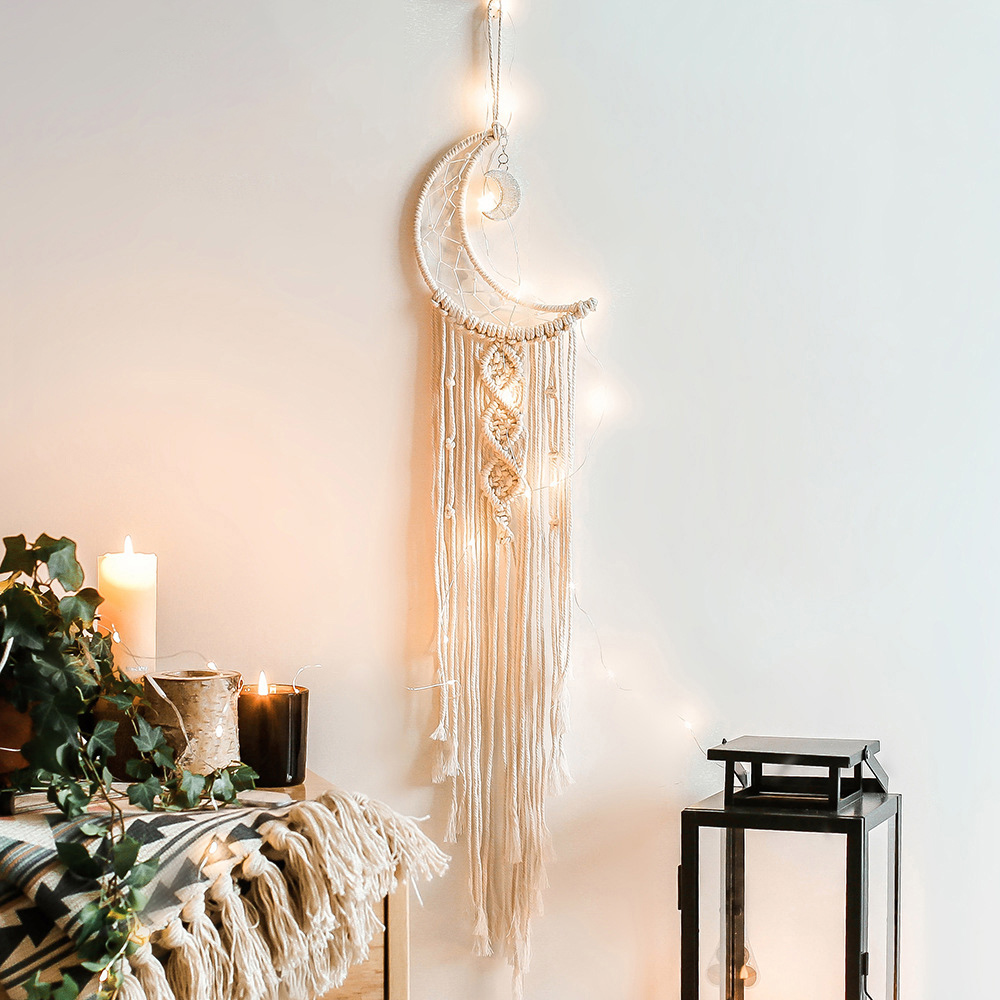 Macrame Dream Catcher Boho Hom - огляд і ціна Baby Nursery Hanging Decor