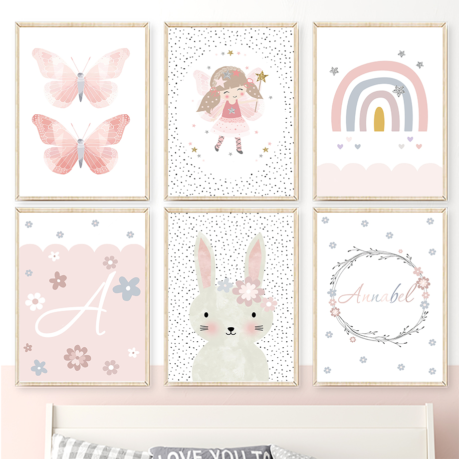 Cute Girl Rabbit Flower Butter - огляд і ціна Baby Nursery Fabric