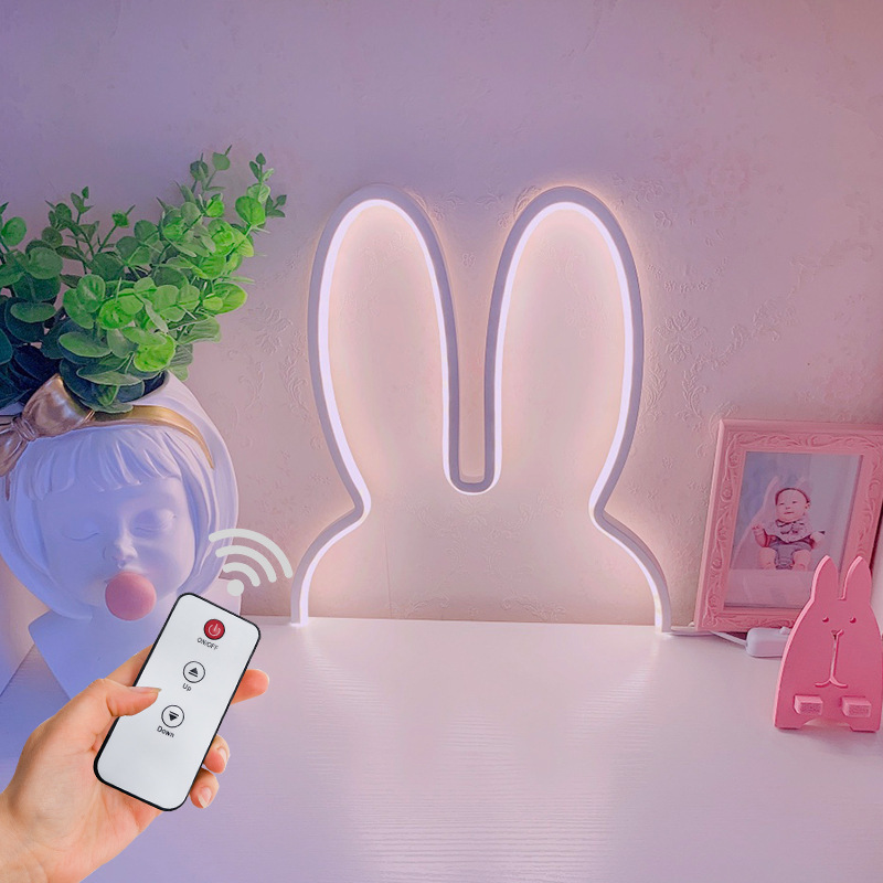 Cute Led Rabbit Wall Lights US - огляд і ціна Baby Nursery Night Light