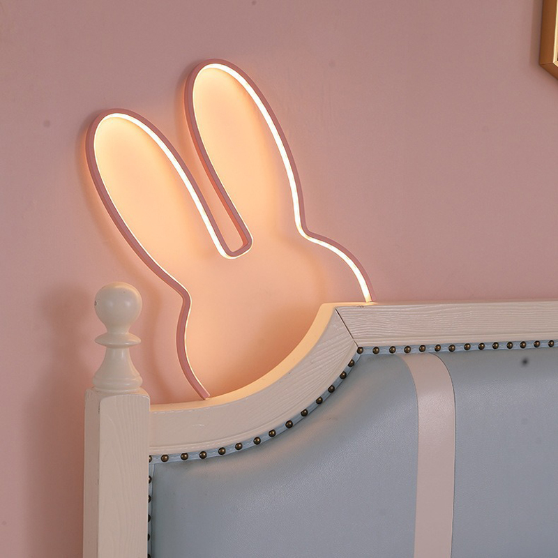Cute Led Rabbit Wall Lights US - огляд і ціна Baby Nursery Night Light