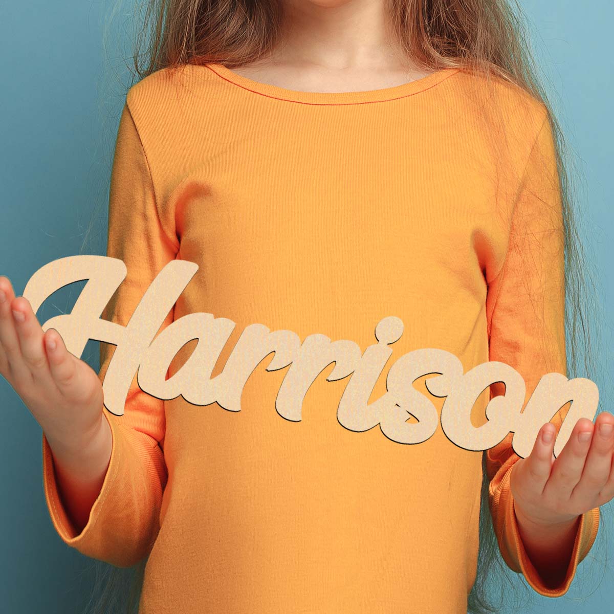 Customized solid wood name tag - огляд і ціна Baby Name Wall Art
