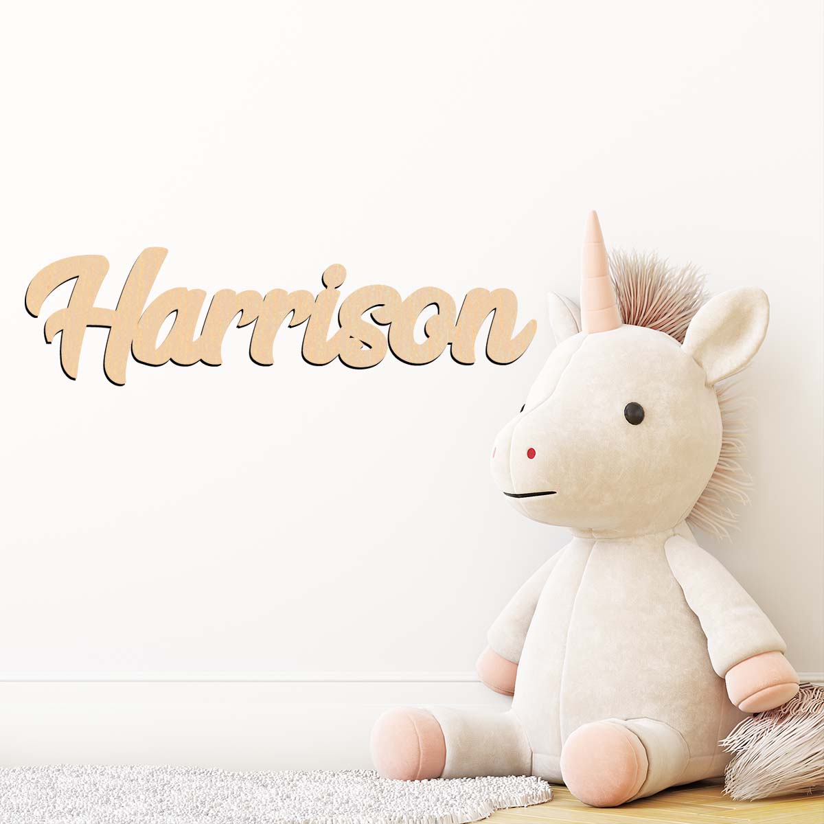 Customized solid wood name tag - огляд і ціна Baby Name Wall Art