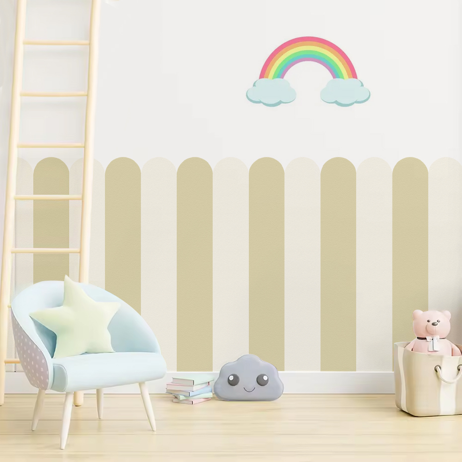 Multicolor Vertical Striped Ar - огляд і ціна Baby Nursery Labels