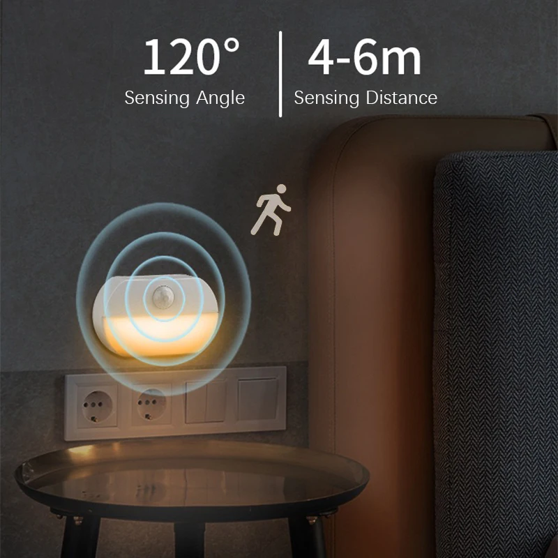 LED Human Body Sensing Night L - огляд і ціна Baby Nursery Night Light