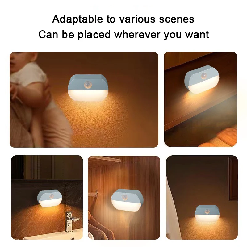 LED Human Body Sensing Night L - огляд і ціна Baby Nursery Night Light
