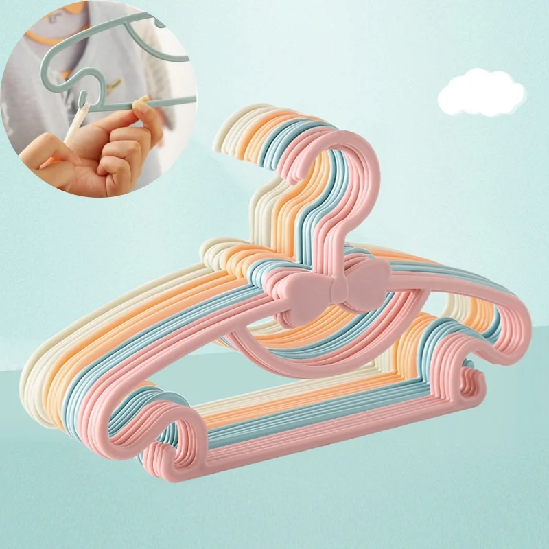 5-50Pcs Baby Hangers Plastic K - огляд і ціна Baby Nursery Storage